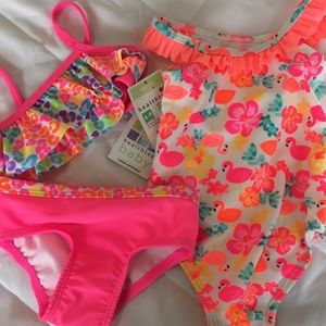 Baby girls swimsuits NWT